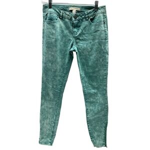 Life In Progress Green Tie Dye Jeans Size 26